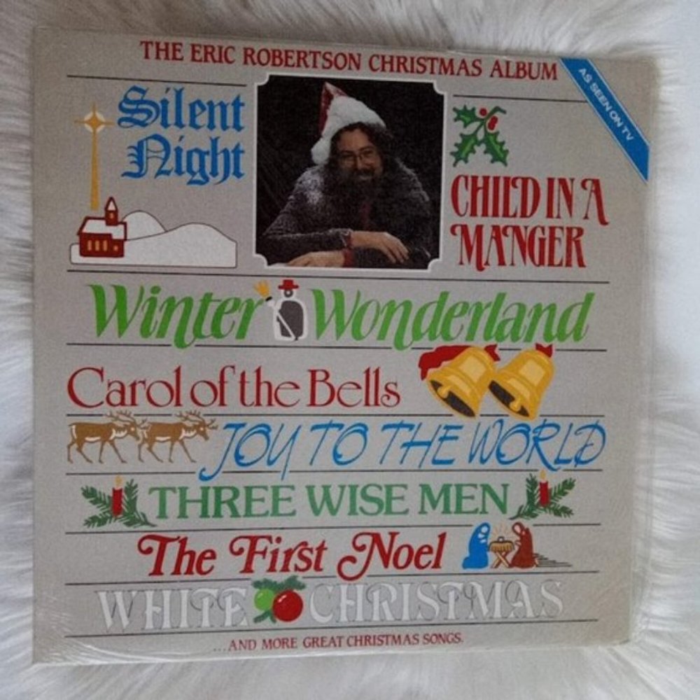 The Eric Robertson Christmas Album Vinyl Record - New Condition Sealed Package